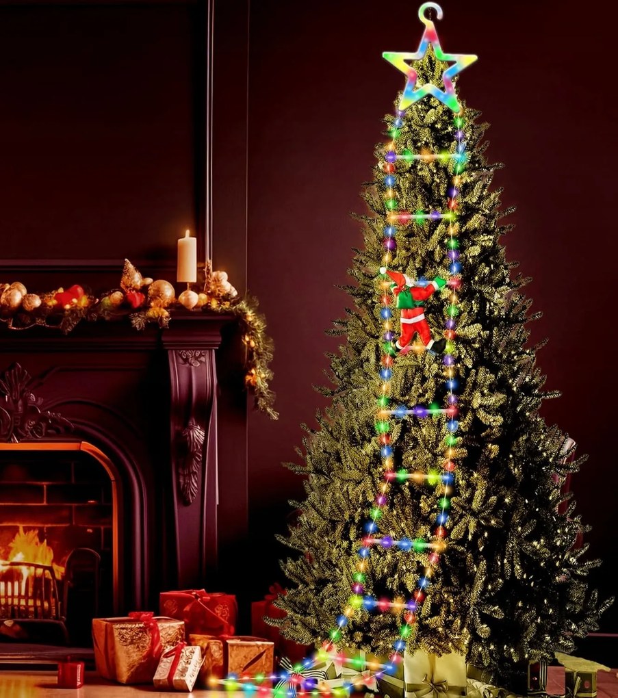 Karácsonyi Dekorációs Led Lámpák Kültéri-belső 8 Üzemmód