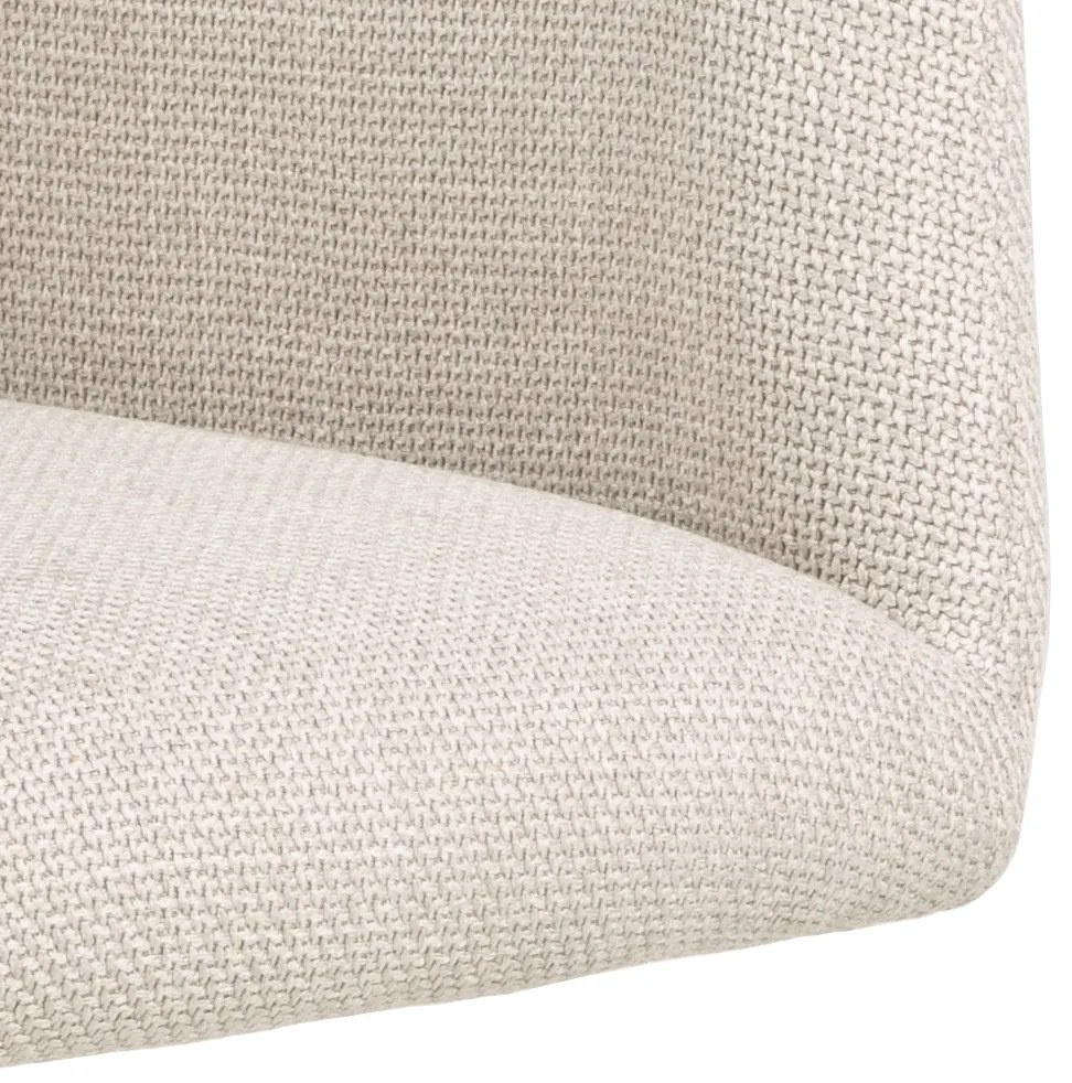 MAZZONI EXPORT SARETTA Beige (Basel 24 szövet) - MODERN KÁRPITOZOTT FORGÓSZÉK NAPPALIBA/ÉTKEZŐBE/LOFT IRODÁBA