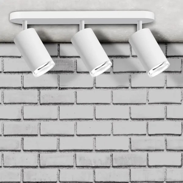 Fürdőszobai spotlámpa TURYN 3xGU10/10W/230V IP44 fehér