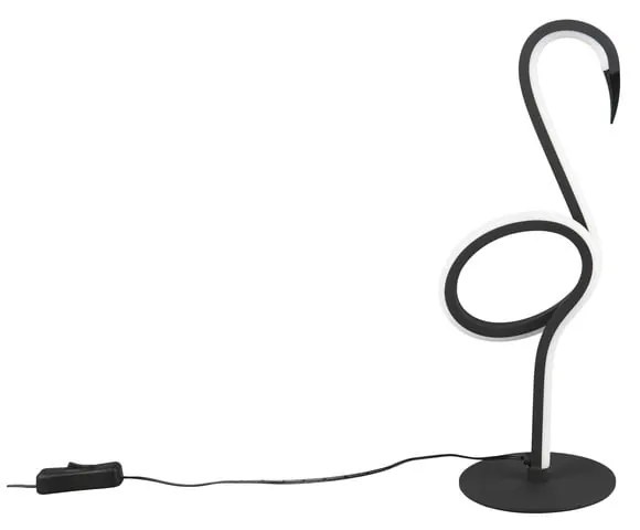 Fekete LED asztali lámpa (magasság 35 cm) Ingo – Reality