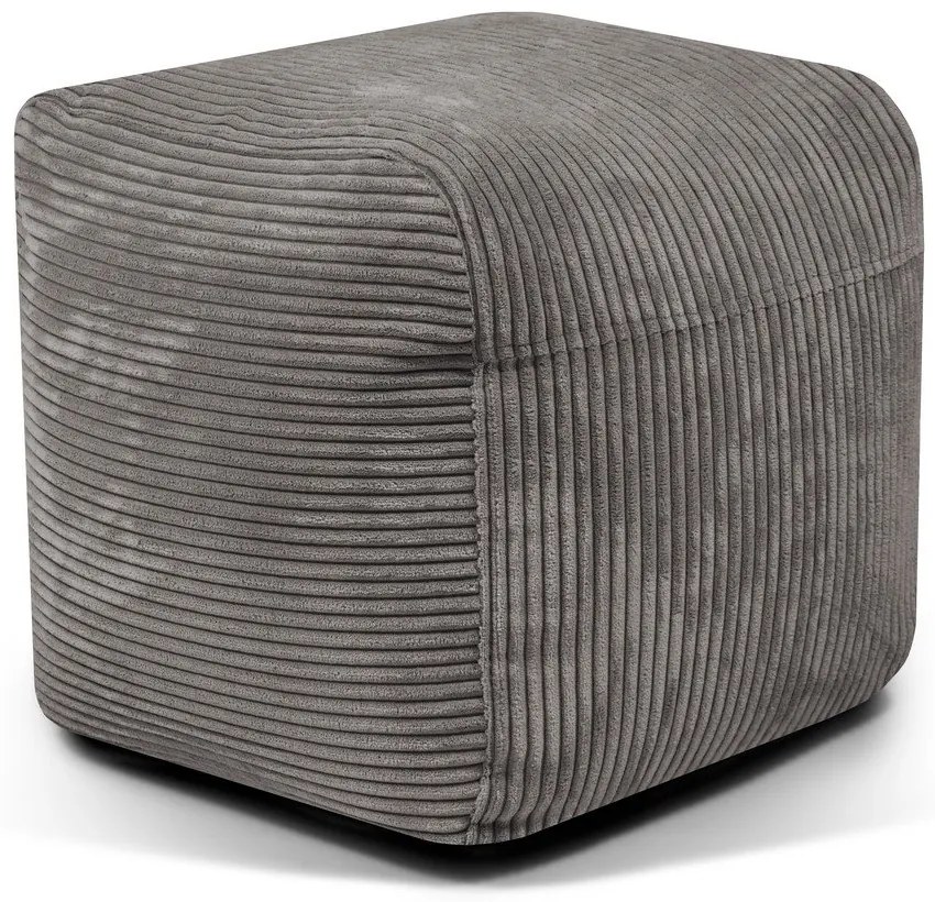 Zöld kordbársony babzsákfotel Plus 50 Lounge – SLOWDOWN