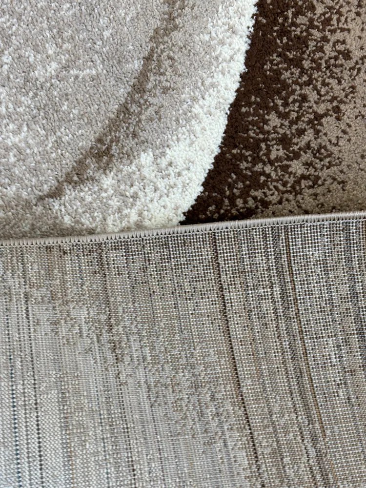 Nora 6031 bézs modern szőnyeg 120x170 cm