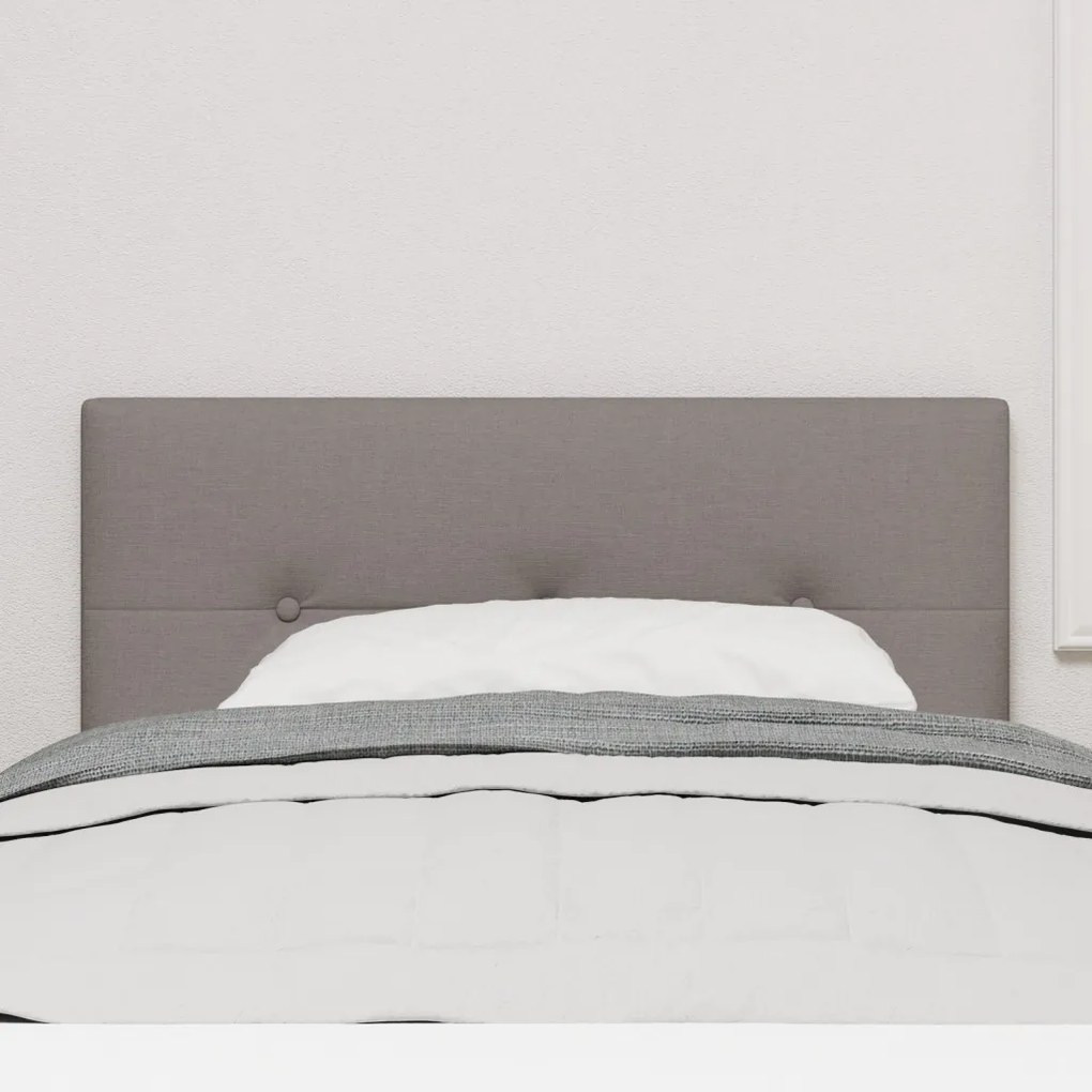 LED Fejtámla Gombtuffált Taupe 90 cm Szövet
