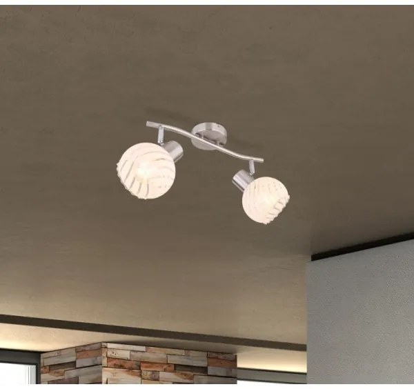 Globo 54025-2 - Spotlámpa WILLY 2xE27/40W/230V