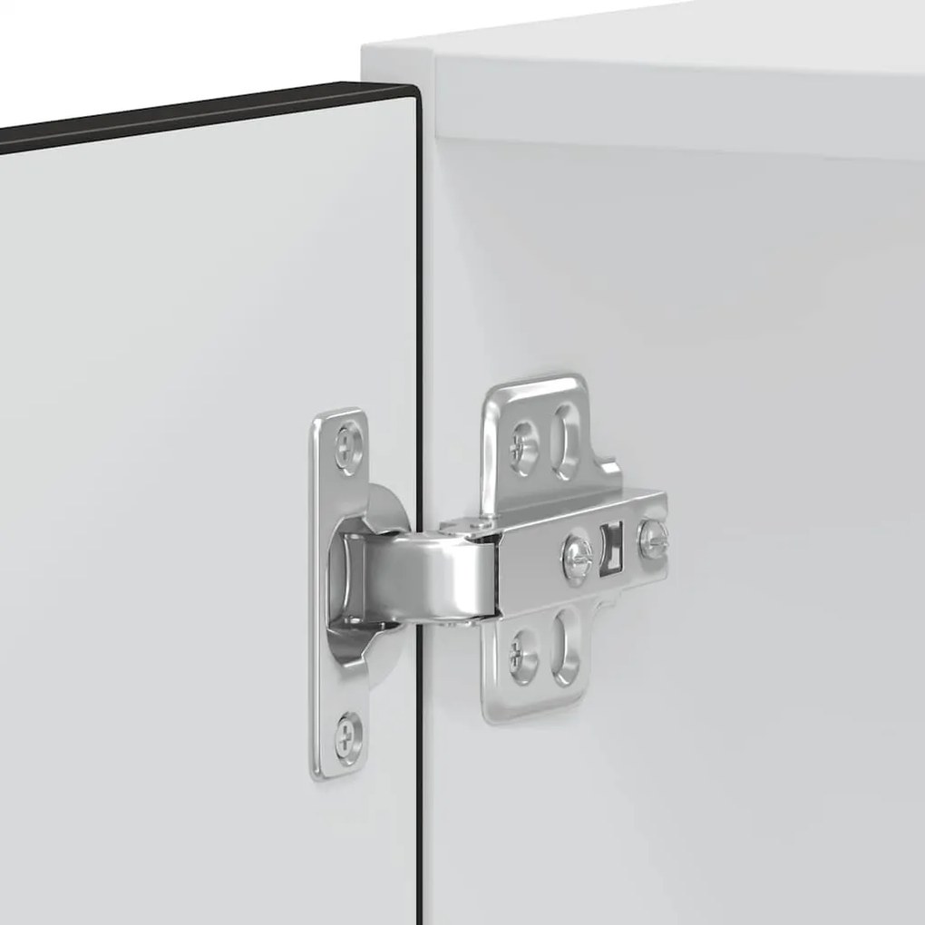 Lucca 2 db fekete színű szerelt fa sütőszekrények