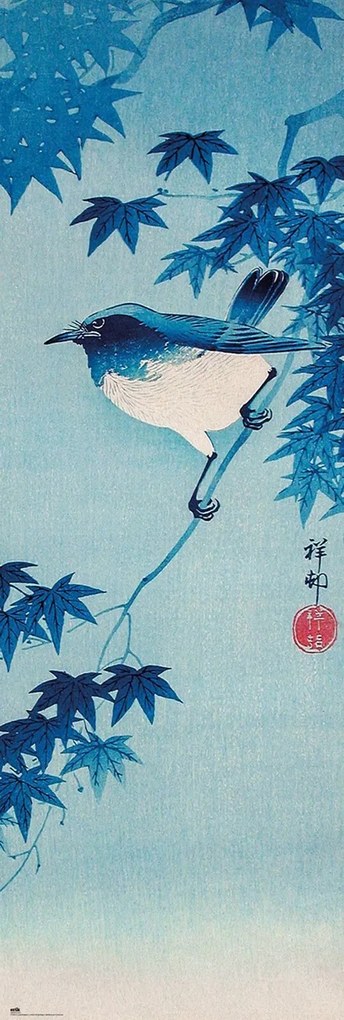 Fecske Ohara Koson poszter fali poszter nappaliba 53x158 cm képek
