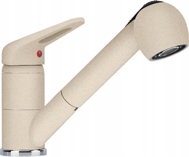 Franke Kihúzható Konyhai Csaptelep W. Prince II Bézs