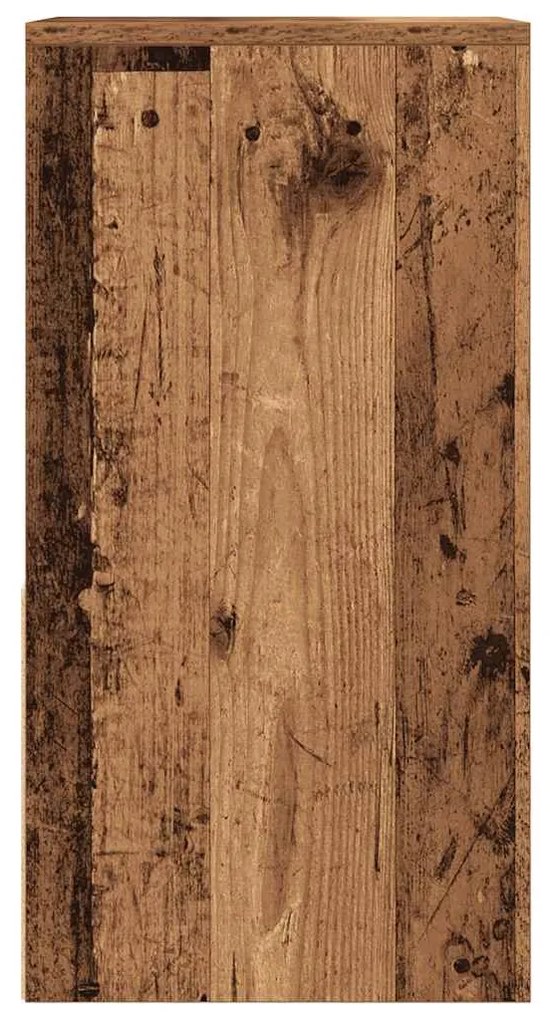 éjjeliszekrények fiókkal 2 db régi fa 35x34x66,5 cm