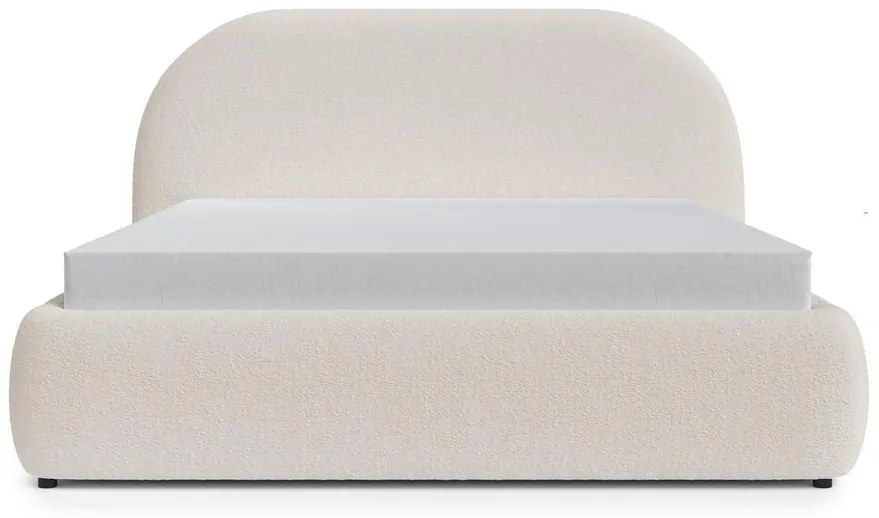 Franciaágy 140 cm Olivo P (ágyráccsal) (tárolóhellyel) (bézs + fekete) . Akció -15%. 1100427