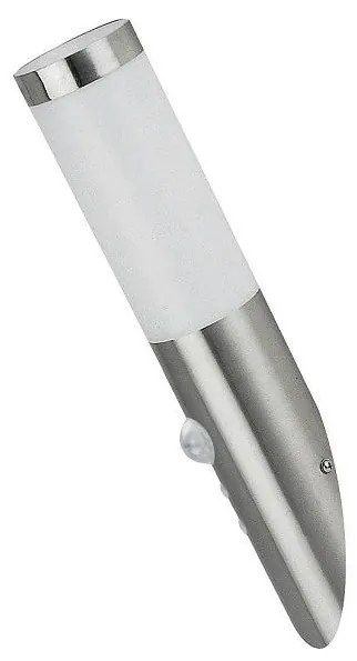 Rabalux 8266 - Kültéri lámpa érzékelővel INOX TORCH 1xE27/25W/230V IP44