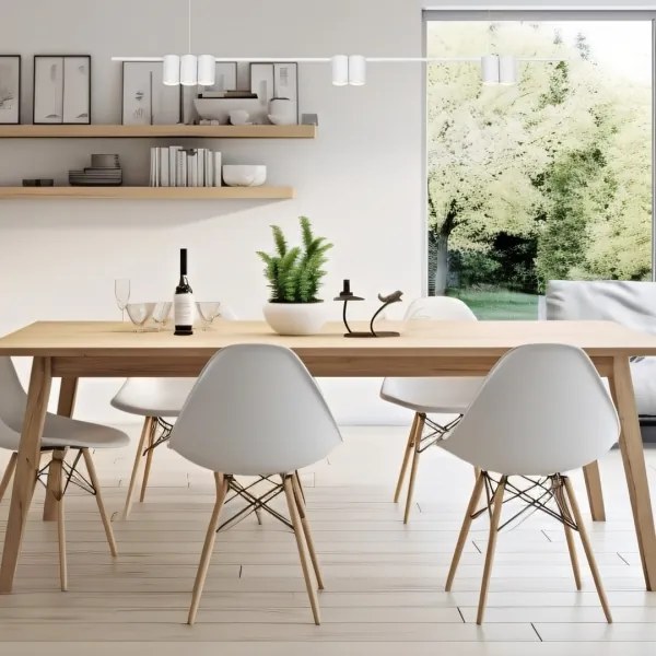 Csillár zsinóron GENESIS 7xGU10/8W/230V fehér