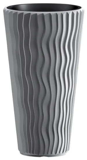 PROSPERPLAST SANDY SLIM KASPÓ +BETÉT 40CM SZÜRKE MŰANYAG