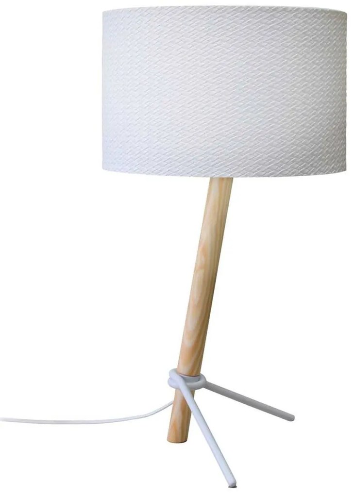 Viokef TAMPA asztali lámpa, fehér, E27 foglalattal, VIO-4186400