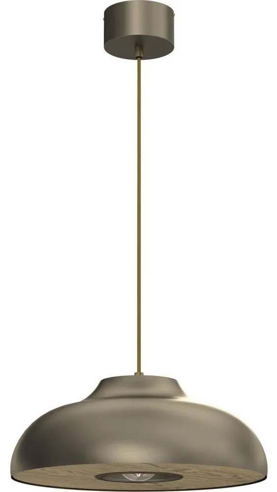 Csillár zsinóron BILBAO 1xE27/15W/230V átm. 40 cm réz