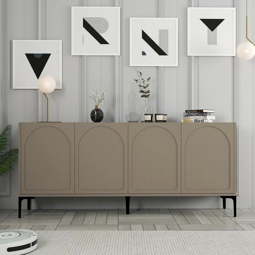 Lyon Brown and Black szekrény