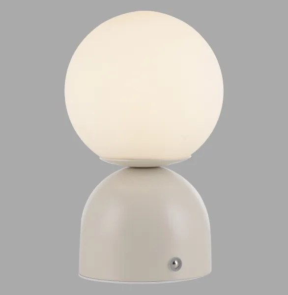 Schöner Wohnen 19218-39 - LED fényerőszabályzós asztali lámpa RUDI LED/1,2W/5V szürke
