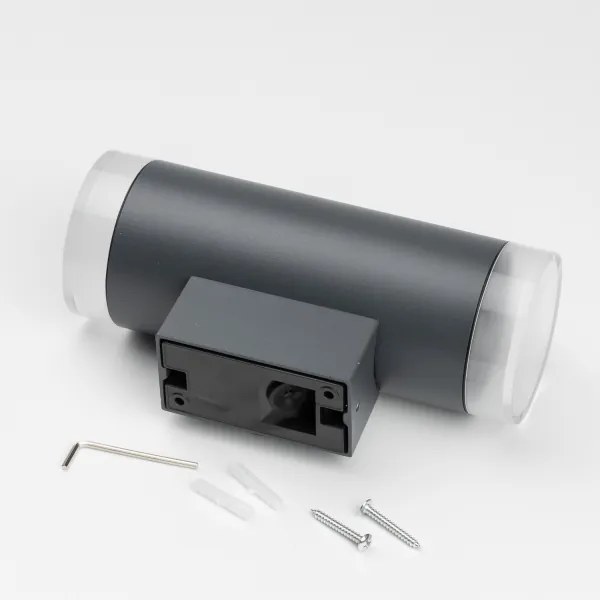 Brilagi - Kültéri fali lámpa MATERA 2xGU10/30W/230V antracit IP54