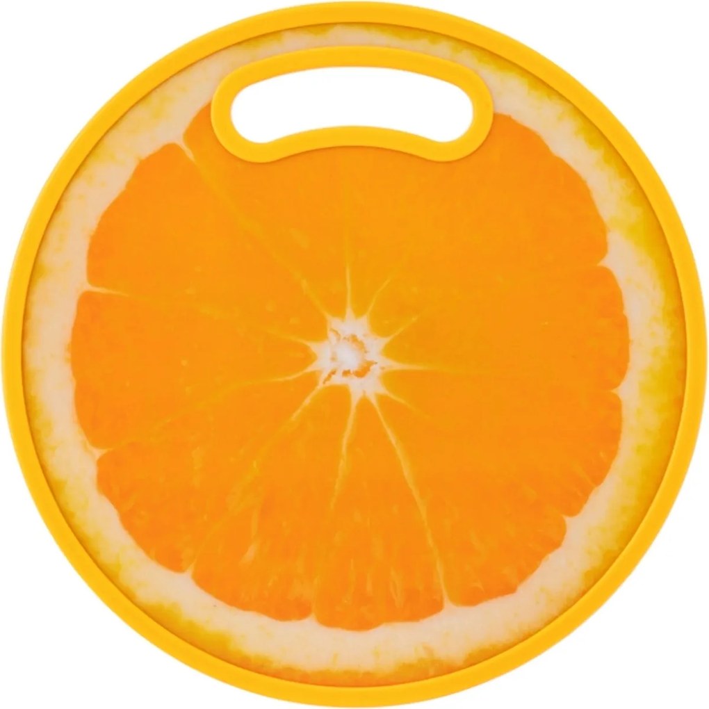 Altom Tropicana narancssárga konyhai vágódeszka,30 cm