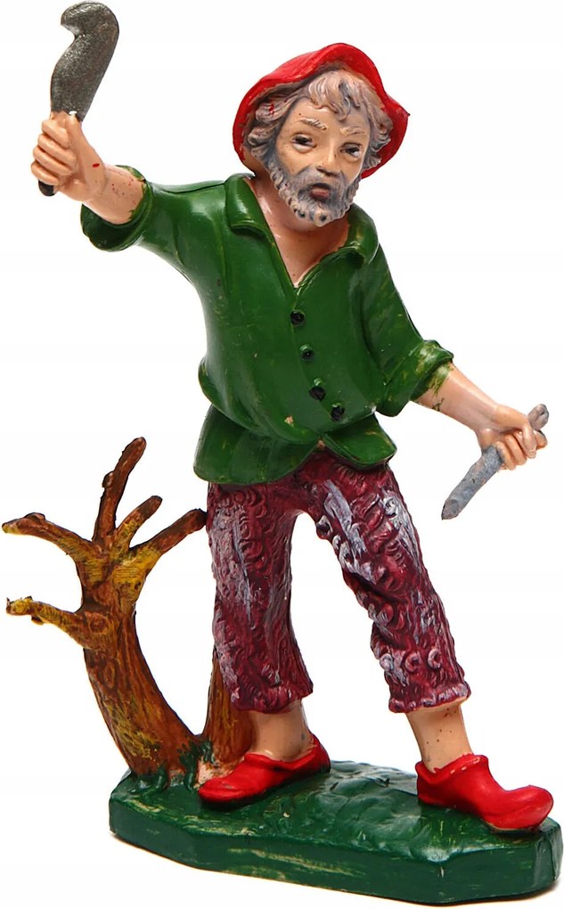 Karácsonyi betlehem figura Favágó- 10cm-es figurákhoz