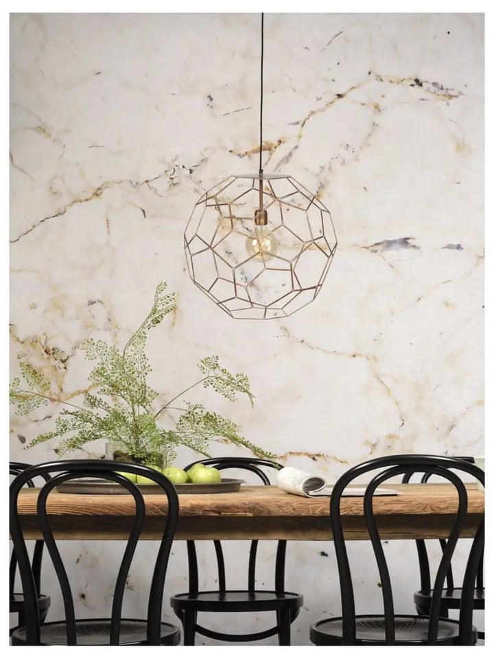 Barna függőlámpa fém búrával ø 34 cm Marrakesh – it's about RoMi