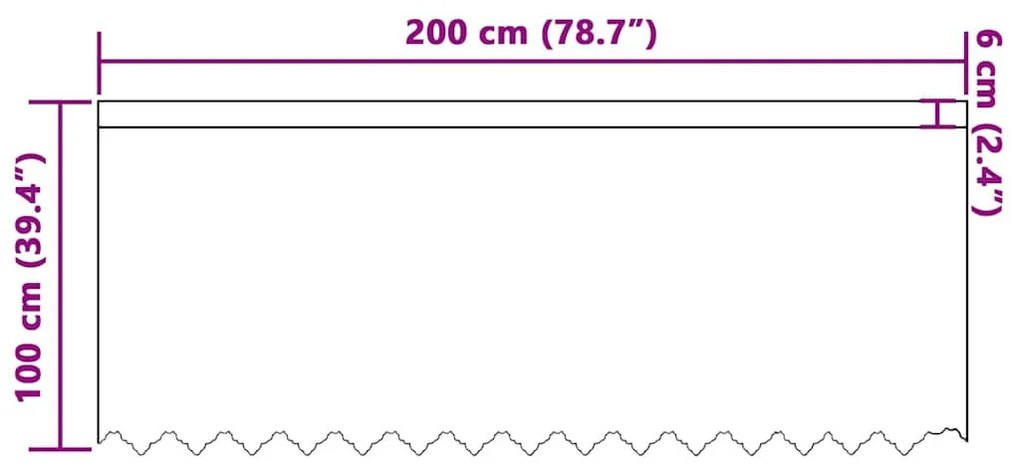 Függönyök függönyökkel Fehér 200 x 100 cm Poliészter