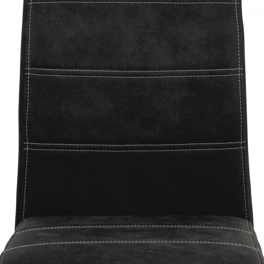 Scaun modern cu baza Sled Culoare negru Hc-483