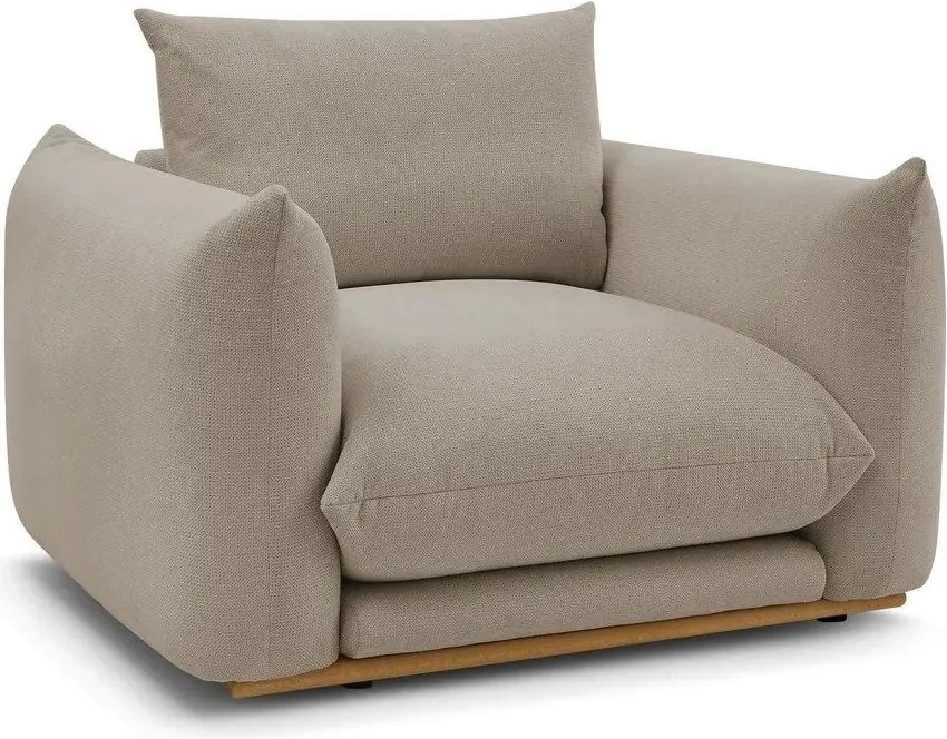 Bézs fotel Ernest – Bobochic Paris