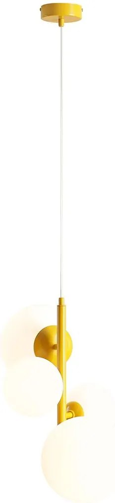 Aldex modern függeszték bloom sárga ald1091l14