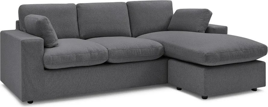 Sötétszürke sarokkanapé Belair – Bobochic Paris