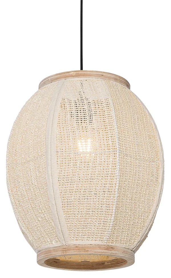 Keleti függőlámpa természetes 35 cm - Rob