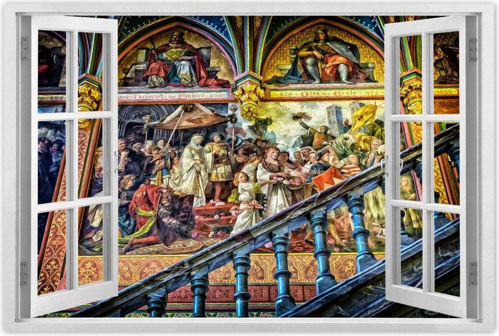 Poszterek 120x80 Gyönyörű falfestmény