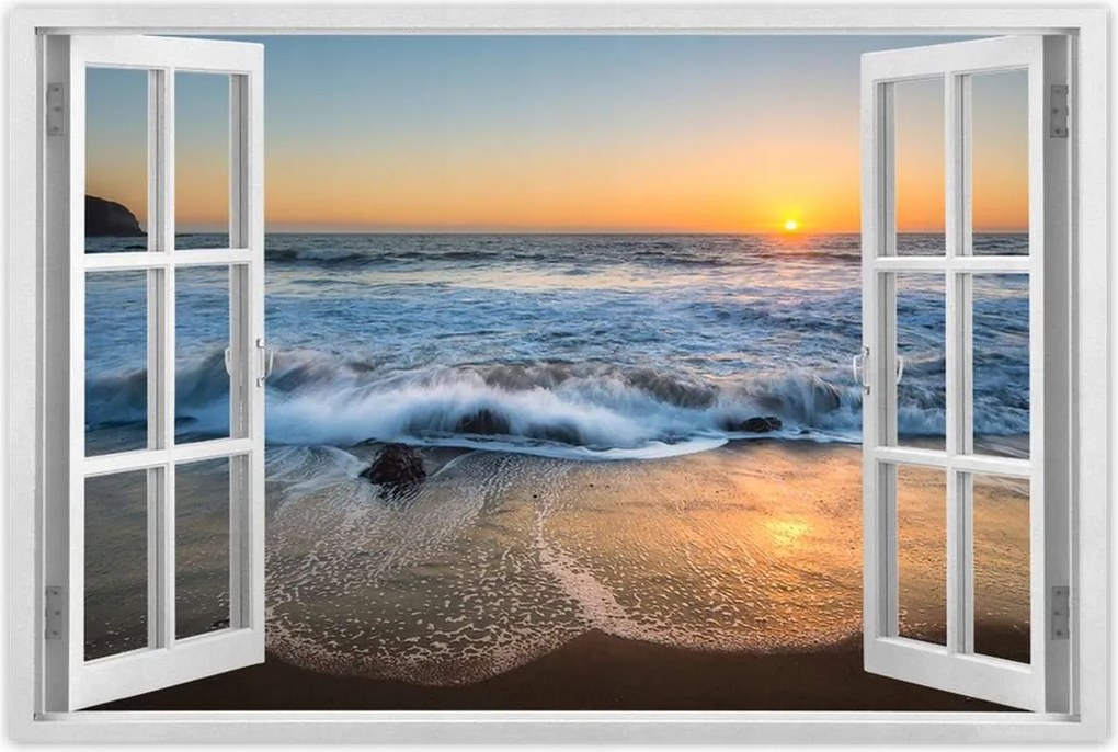 Poszterek 90x60 Naplemente Tengerpart