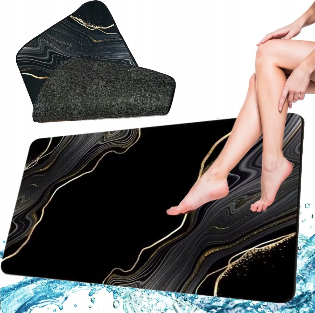 Fürdőszobaszőnyeg Gyorsan Száradó Szőnyeg Nedvszívó Szőnyeg Minták 50x80