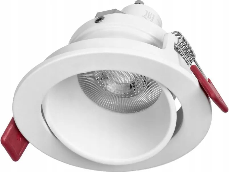 Fondi Rc mennyezeti spot lámpatest, MR16/GU10, kerek, alumínium, fehér