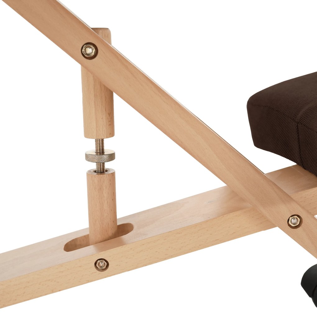 Zondo Ergonomikus térdeplőszék Florentina (barna + bükk). 1028726