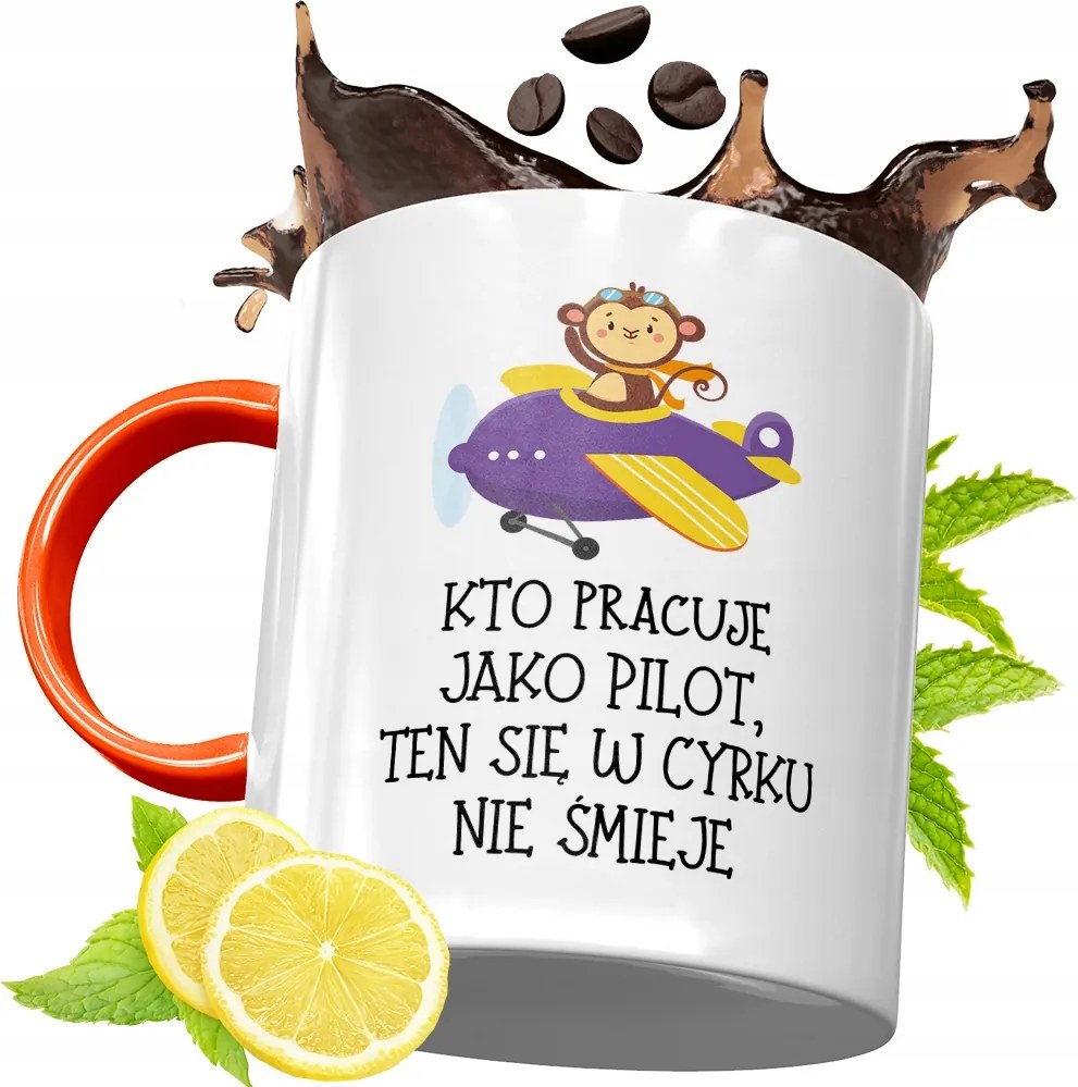 Narancssárga Bögre Távirányítós Ajándék fényképes nyomtatással