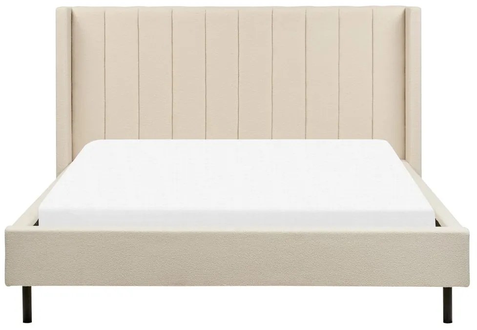 Franciaágy 160 cm Vue (bézs boucle) (ágyráccsal). 1076453