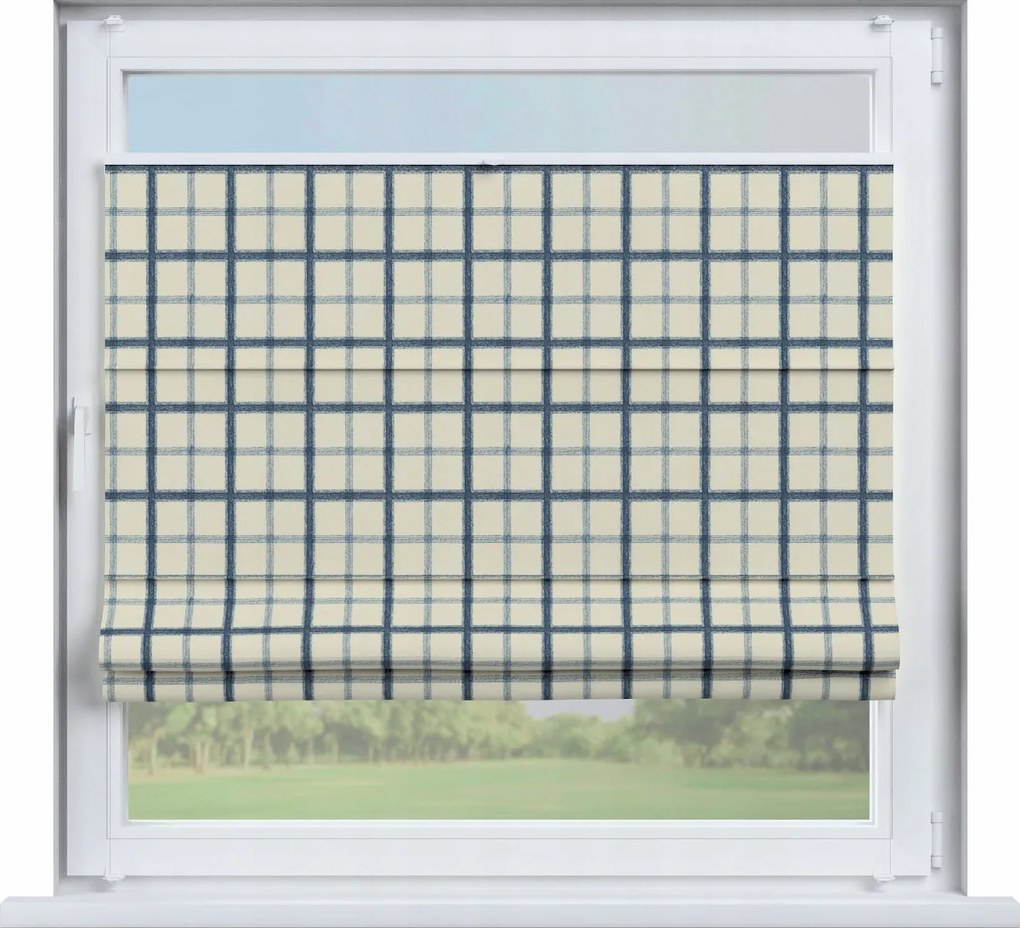 Kész pliszírozott roló római Szicília 100x180cm kék