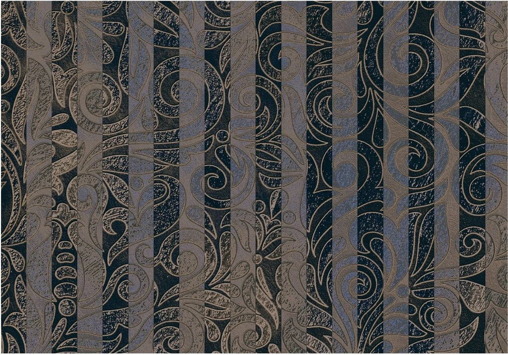 3D fotótapéta absztrakt gömbök virágok geometria 312 x 219