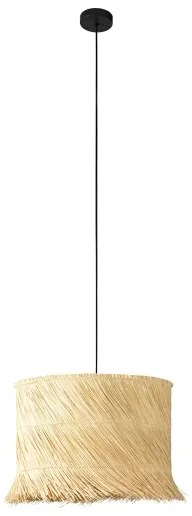 Eglo 390238 - Csillár zsinóron PAISANO 1xE27/40W/230V rattan