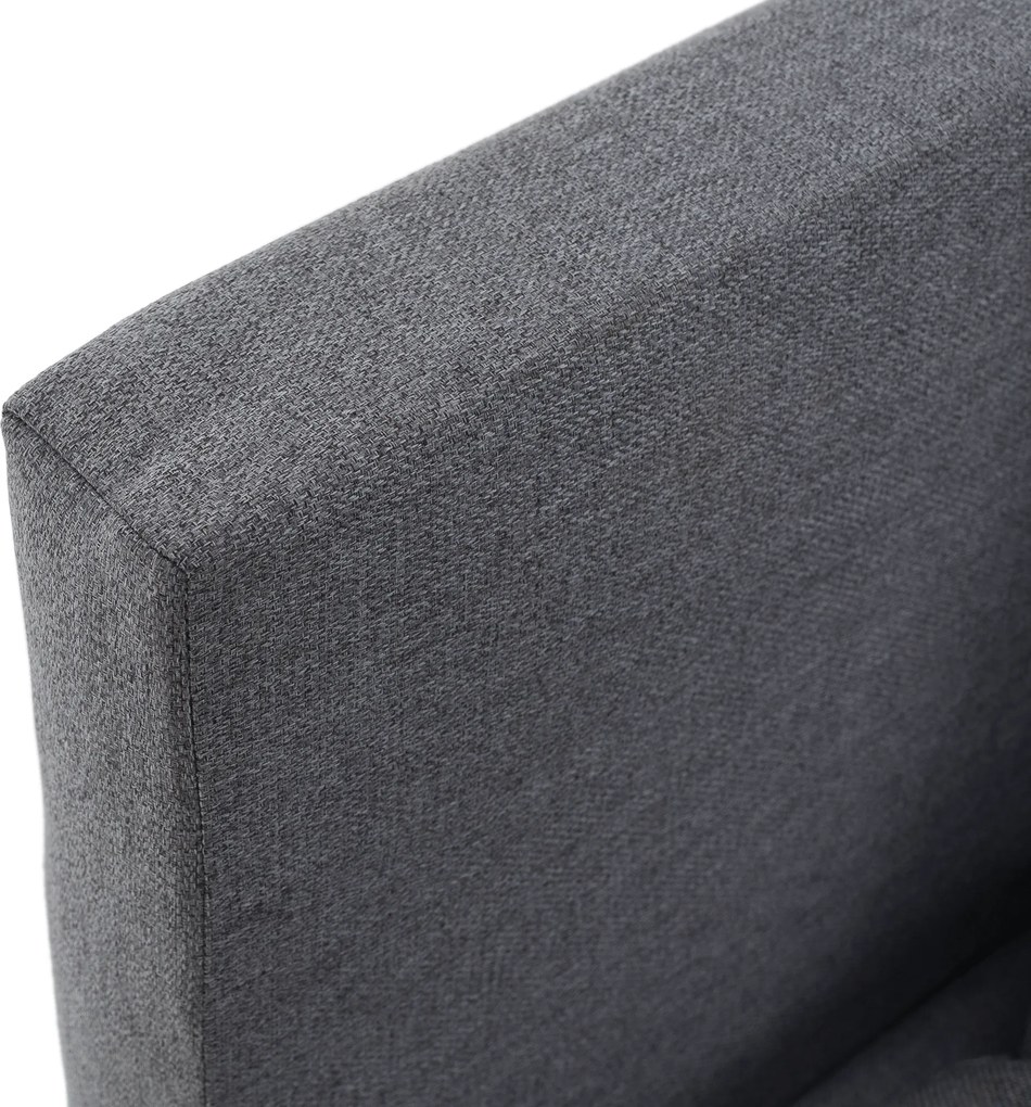 Kihúzható heverő, világosszürke, EUGI