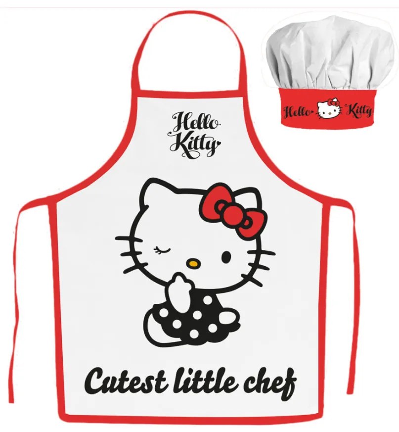 Hello Kitty Little Chef gyerek kötény 2 darabos szett