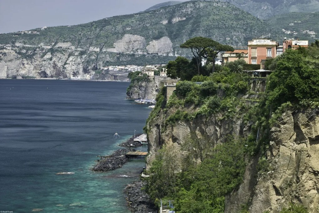 Poszter 45x30cm Sorrento Olaszország, Assaf Frank