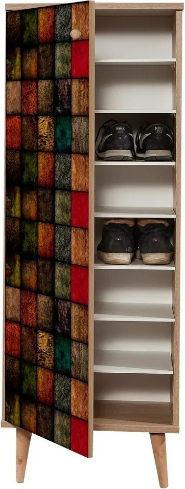 Mega Sonoma Oak Cubes cipőtartó