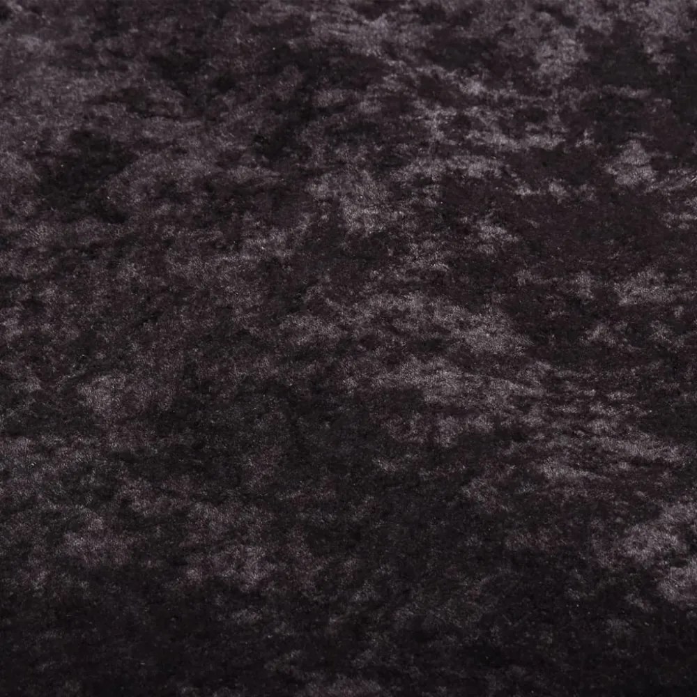 antracitszürke csúszásmentes mosható szőnyeg 80 x 300 cm