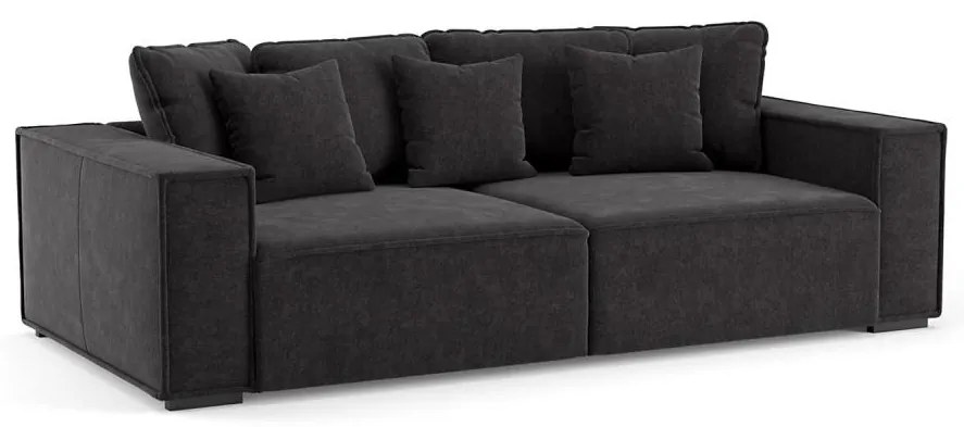 BOLZANO fekete kanapé