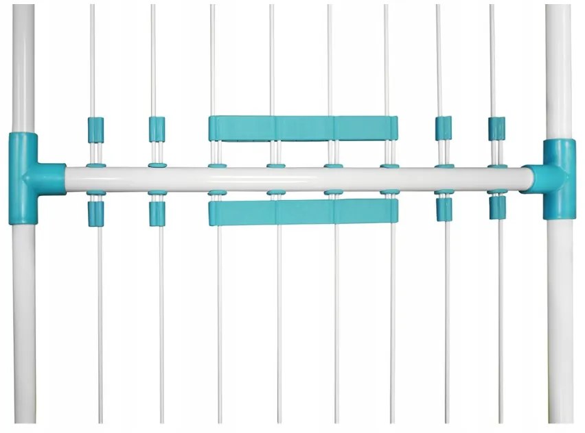 Erga Model 306U, stabil teleszkópos ruhaszárító 202x55x92 cm, fehér-zöld, ERG-SEP-10SUSSTOPROFE