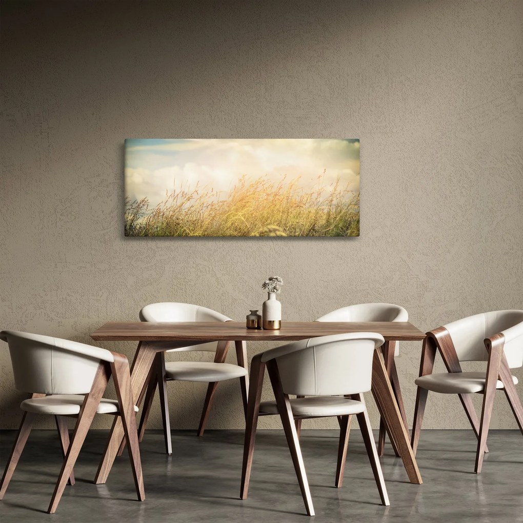 Kép - Mező ősszel (120x50 cm)