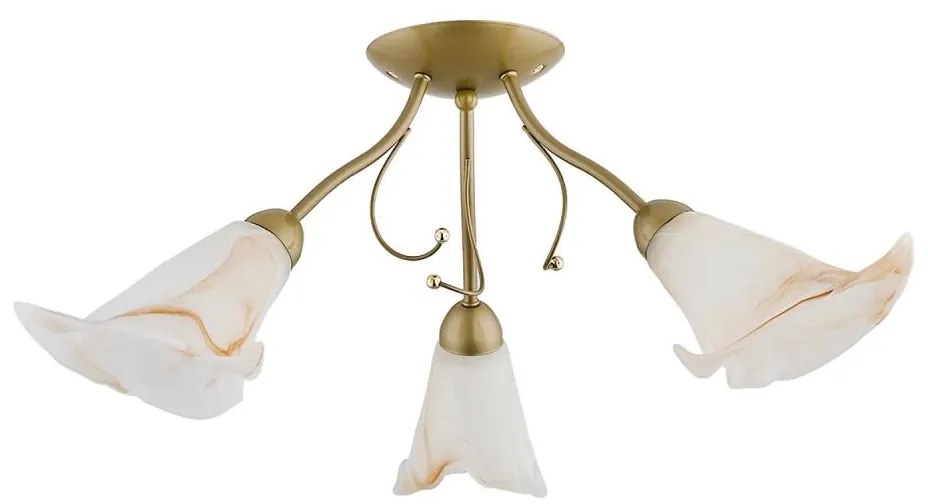 Felületre szerelhető csillár MARCELLO 3xE14/10W230V arany