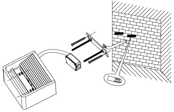 Eglo 96497 - LED kültéri fali lámpa DONINNI LED/6W/230V IP44
